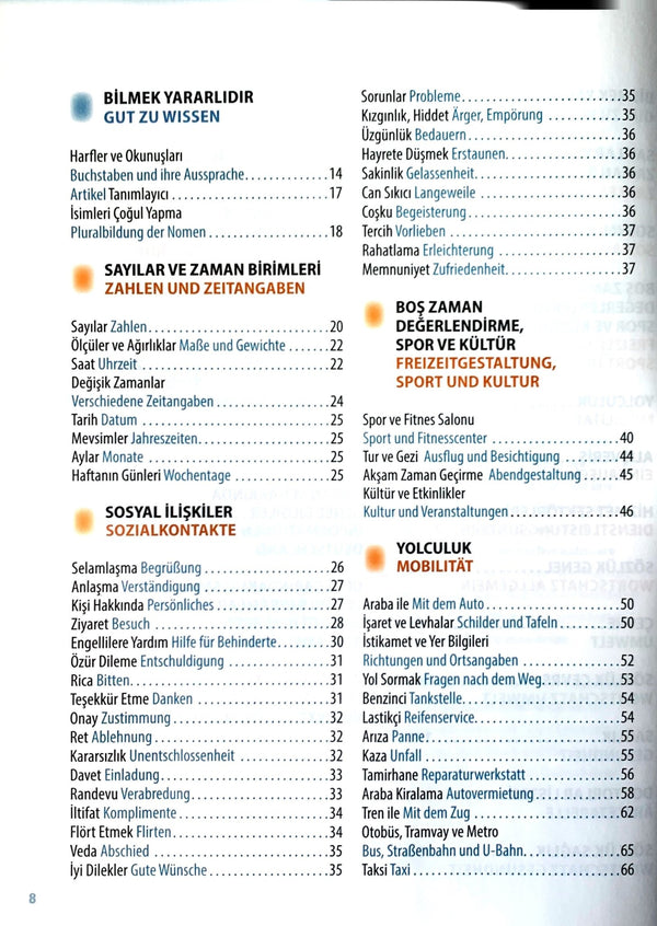 Konuşma ve Uyum Rehberi - sprach und integrationsbegleiter buch Türkisch - Deutsch - Zeitoun UG