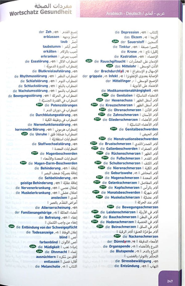 Sprach - und Integrationsbegleiter Arabisch - Deutsch - كتاب اللغة و الإندماج - Zeitoun UG